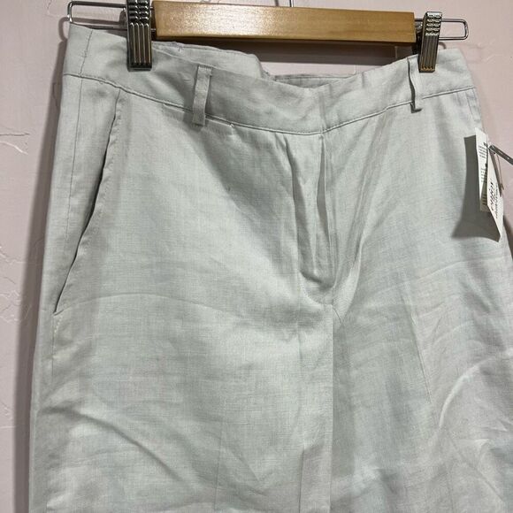 Lauren Ralph Lauren  Womens Cream Linen Pants Size 6 - Picture 2 of 8